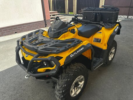 2013 BRP Can-Am Outlander 500, жёлтый, 820000 рублей, вид 4