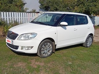 2013 Skoda Fabia II Рестайлинг, белый, 680000 рублей, вид 1