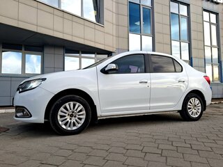 2014 Renault Logan II, белый, 575000 рублей, вид 4