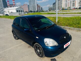 2002 Toyota Vitz I (P10), синий, 410000 рублей, вид 3