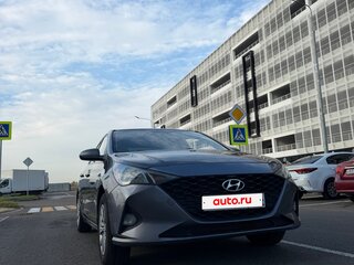 2021 Hyundai Solaris II Рестайлинг, серый, 1295000 рублей, вид 1