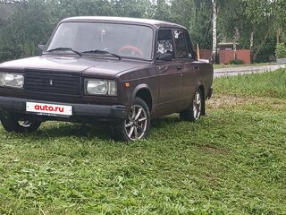 2010 Lada (ВАЗ) 2107, пурпурный, 140000 рублей, вид 1