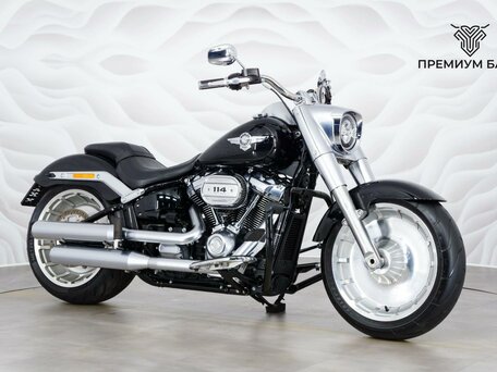 2017 Harley-Davidson Fat Boy, чёрный, 1847000 рублей, вид 5