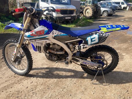 2014 Yamaha YZ450F, синий, 360000 рублей, вид 4