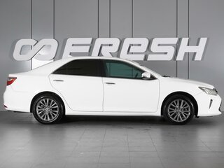 2016 Toyota Camry VII (XV50) Рестайлинг, белый, 2380000 рублей, вид 5