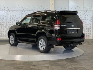2008 Toyota Land Cruiser Prado 5-speed 120 Series Рестайлинг, чёрный, 1300000 рублей, вид 4