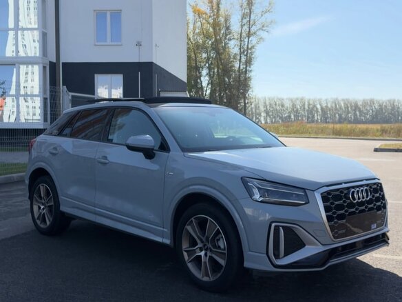 2023 Audi Q2 L 35 TFSI I Рестайлинг, голубой, 1964000 рублей - вид 2