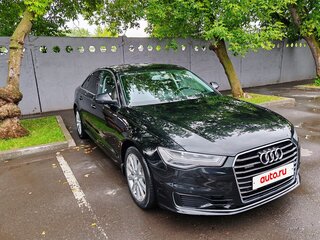 2016 Audi A6 IV (C7) Рестайлинг, чёрный, 2500000 рублей, вид 4