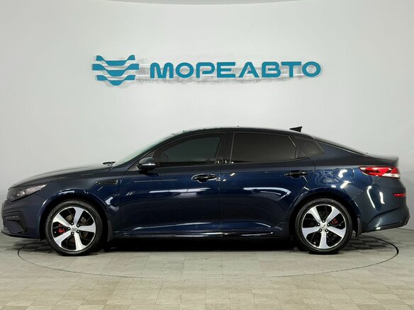 2018 Kia Optima IV Рестайлинг, синий, 1789000 рублей - вид 7