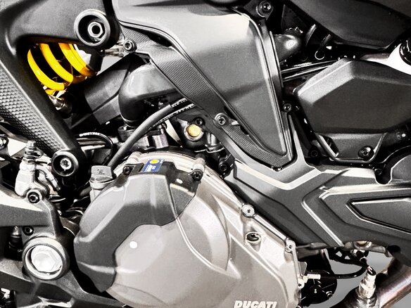 2023 Ducati Monster 937, чёрный, 1290000 рублей - вид 7