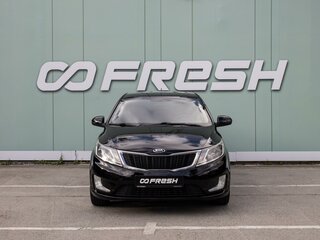 2013 Kia Rio 4-speed III, чёрный, 875000 рублей, вид 3