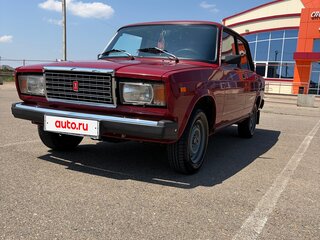 1997 Lada (ВАЗ) 2107, пурпурный, 330000 рублей, вид 2