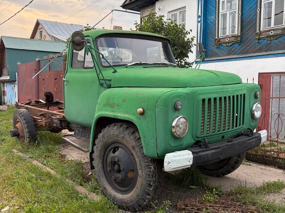 1984 ГАЗ 53, зелёный, 65000 рублей