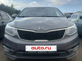 2015 Kia Rio III Рестайлинг, серый, 572000 рублей, вид 3