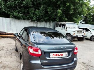 2020 Lada (ВАЗ) Granta I Рестайлинг, серый, 550000 рублей, вид 4