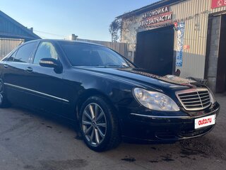 2005 Mercedes-Benz S-Класс 350 IV (W220) Рестайлинг, чёрный, 579999 рублей, вид 4