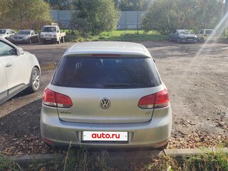 2009 Volkswagen Golf VI, серебристый, 650000 рублей, вид 4