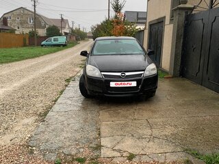2010 Opel Astra H Рестайлинг, чёрный, 375000 рублей, вид 1