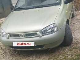 2006 Lada (ВАЗ) Kalina I, зелёный, 199500 рублей