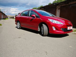 2012 Peugeot 408 I, красный, 880000 рублей, вид 3