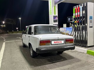 2007 Lada (ВАЗ) 2107, белый, 90000 рублей, вид 2