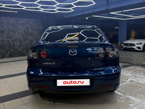 2007 Mazda 3 I (BK) Рестайлинг, синий, 500000 рублей - вид 4