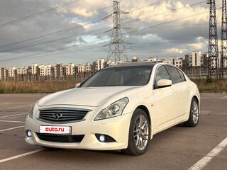 2010 Infiniti G25 IV, белый, 1350000 рублей, вид 1
