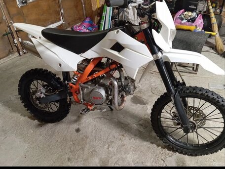 2023 Kayo Basic TT125, белый, 60000 рублей, вид 1