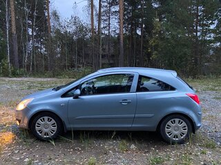 2007 Opel Corsa D, голубой, 350000 рублей, вид 3