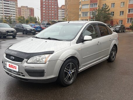 2007 Ford Focus II, серебристый, 225000 рублей, вид 1