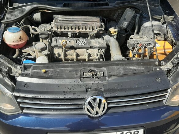 2015 Volkswagen Polo V, синий - вид 11