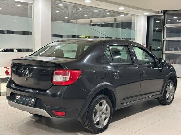 2019 Renault Logan II Рестайлинг, чёрный, 977000 рублей - вид 3