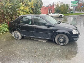 2010 Renault Logan I Рестайлинг, чёрный, 220000 рублей, вид 2