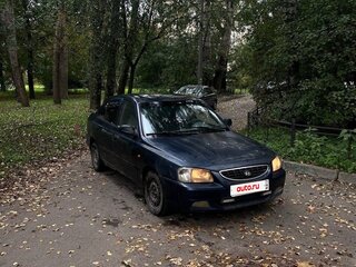2008 Hyundai Accent ТагАЗ II, синий, 135000 рублей, вид 5