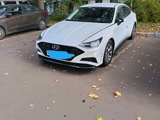 2021 Hyundai Sonata VIII (DN8), белый, 2100000 рублей, вид 2