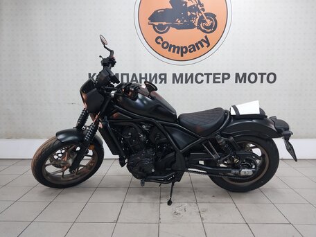 2025 Honda CMX 1100 Rebel, чёрный, 1365000 рублей, вид 2
