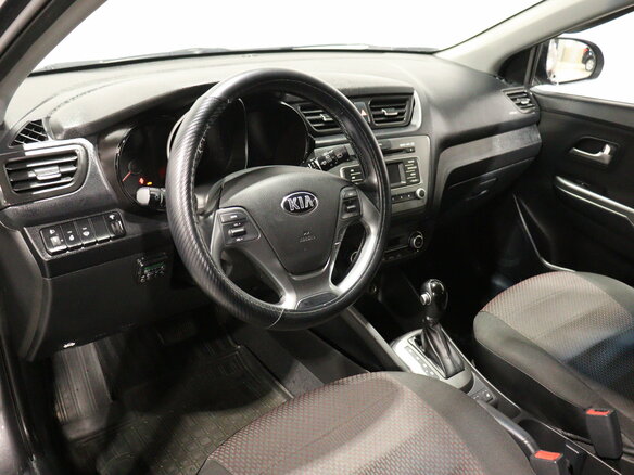 2016 Kia Rio III Рестайлинг, серый, 1140000 рублей - вид 10