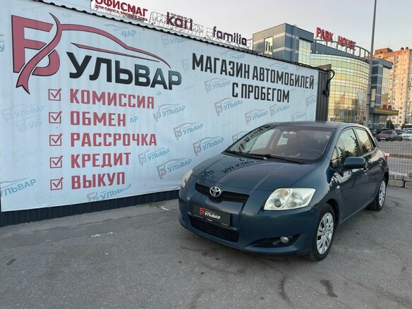 2007 Toyota Auris I, синий, 680000 рублей - вид 6
