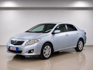 2007 Toyota Corolla AMT X (E140, E150), голубой, 629000 рублей, вид 3