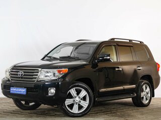2012 Toyota Land Cruiser 200 Series Рестайлинг 1, чёрный, 3799000 рублей, вид 3