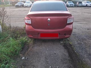 2014 Renault Logan I Рестайлинг, красный, 436000 рублей, вид 4