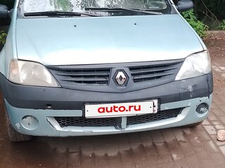 2006 Renault Logan I, зелёный, 190000 рублей, вид 1