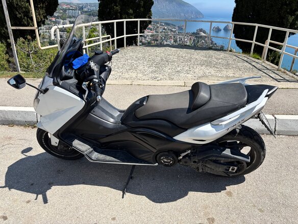 2013 Yamaha TMAX, белый, 650000 рублей - вид 1