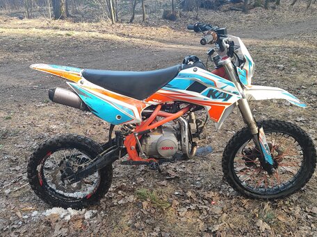 2021 Kayo Basic YX125, голубой, 55000 рублей, вид 1