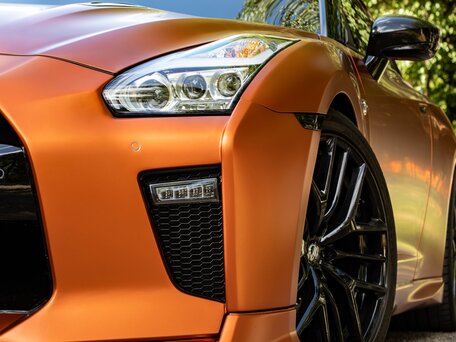 2016 Nissan GT-R I Рестайлинг 3, оранжевый, 10000000 рублей, вид 3