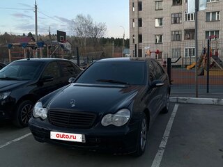 2001 Mercedes-Benz C-Класс 180 II (W203), синий, 390000 рублей, вид 1