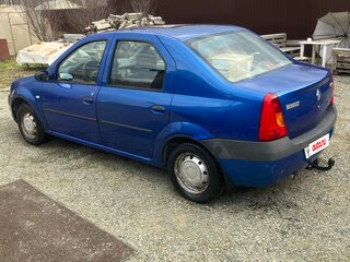 2005 Renault Logan I, синий, 395000 рублей, вид 4