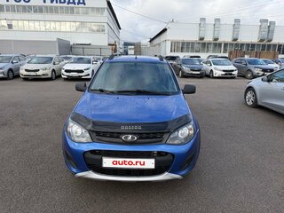 2018 Lada (ВАЗ) Kalina Cross II, синий, 460000 рублей, вид 3