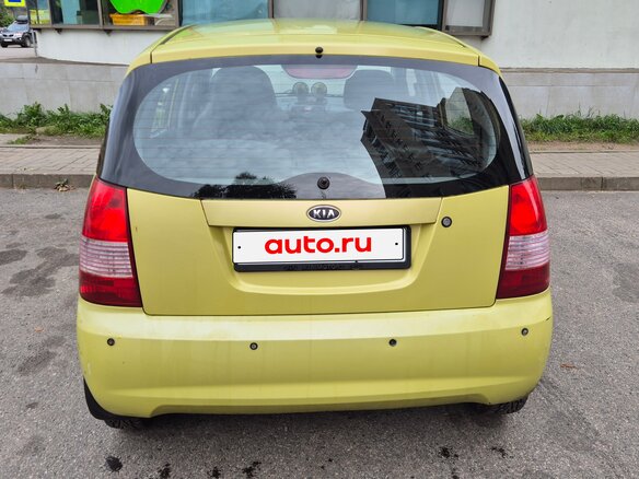 2007 Kia Picanto I, жёлтый, 150000 рублей - вид 3