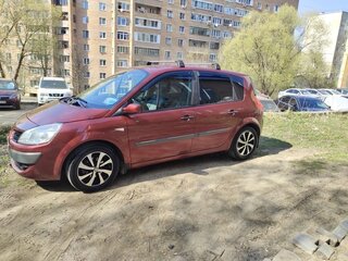 2008 Renault Scenic II Рестайлинг, красный, 750000 рублей, вид 2